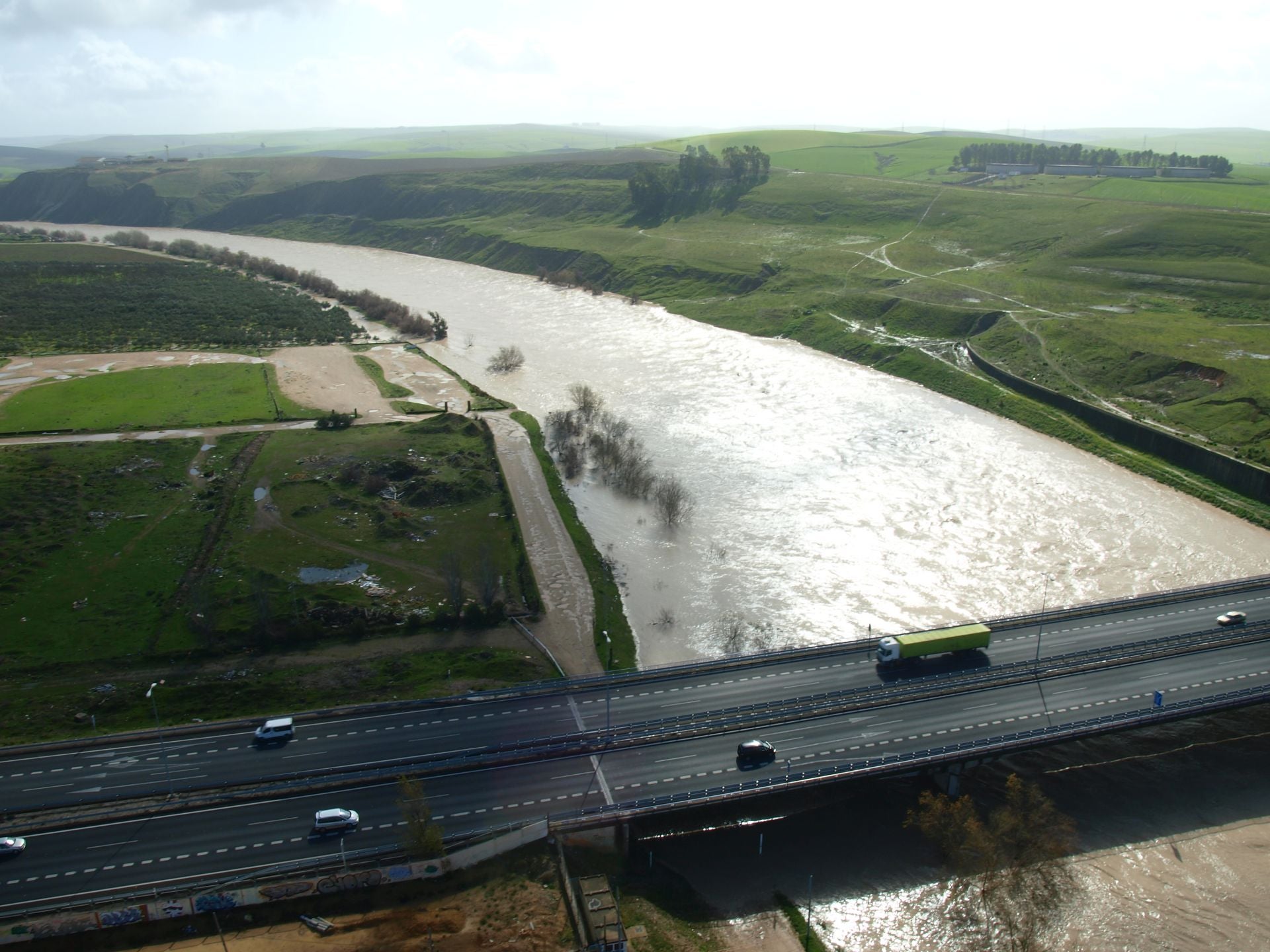 Las inundaciones de 2010 en Córdoba, a vista de pájaro
