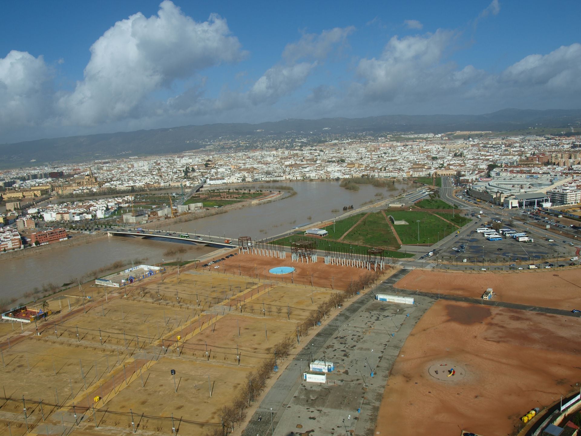 Las inundaciones de 2010 en Córdoba, a vista de pájaro