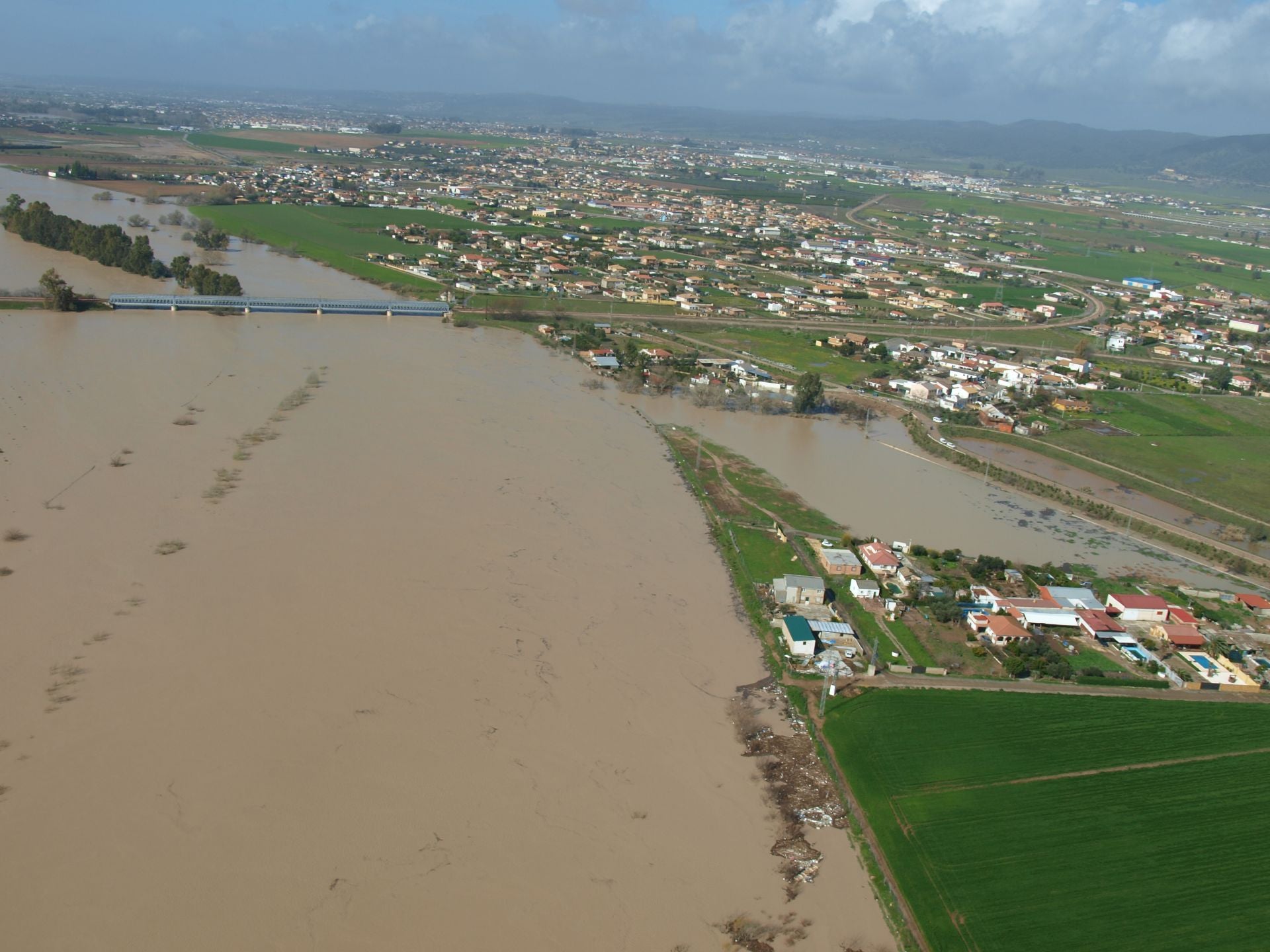 Las inundaciones de 2010 en Córdoba, a vista de pájaro