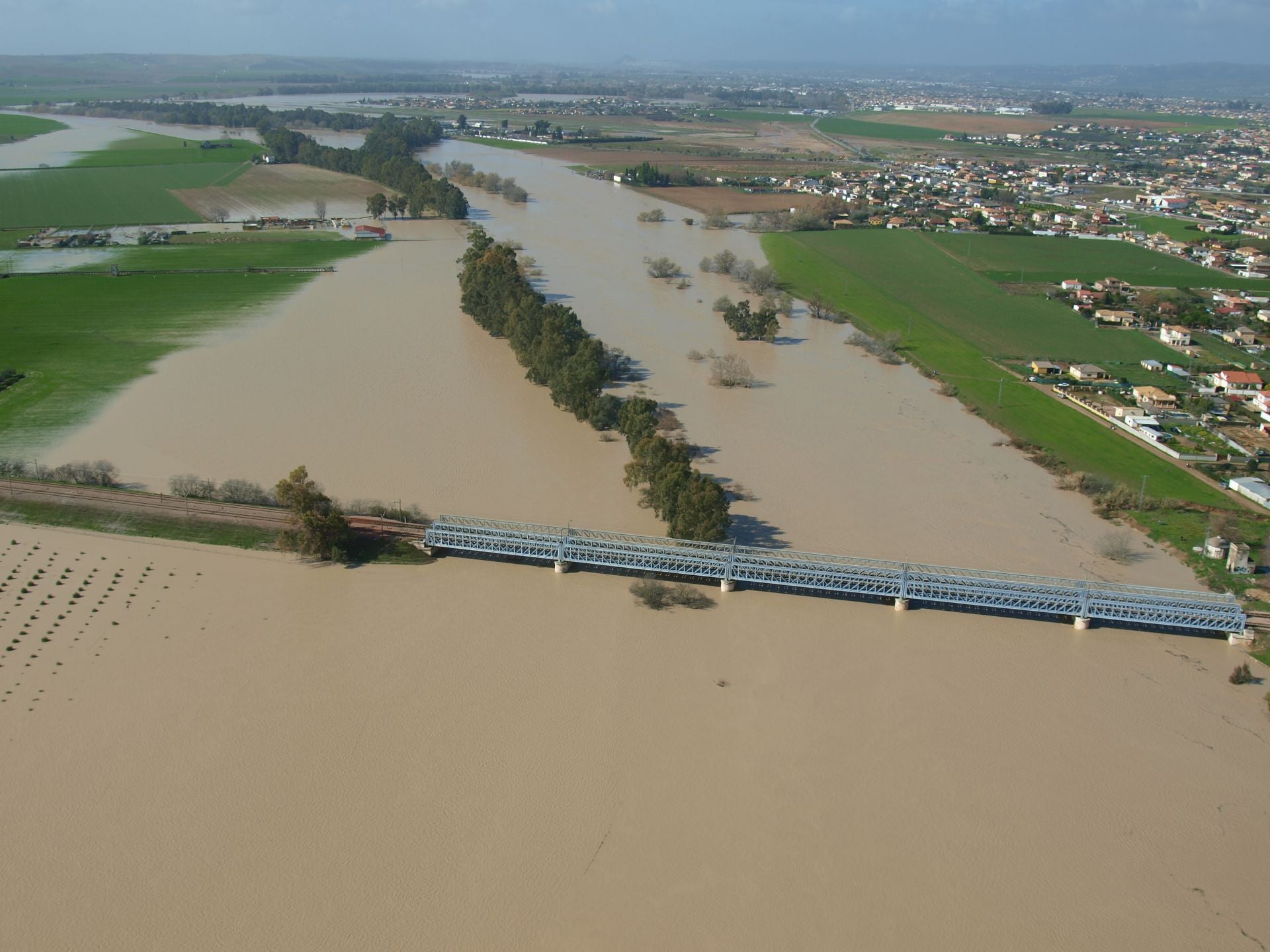 Las inundaciones de 2010 en Córdoba, a vista de pájaro