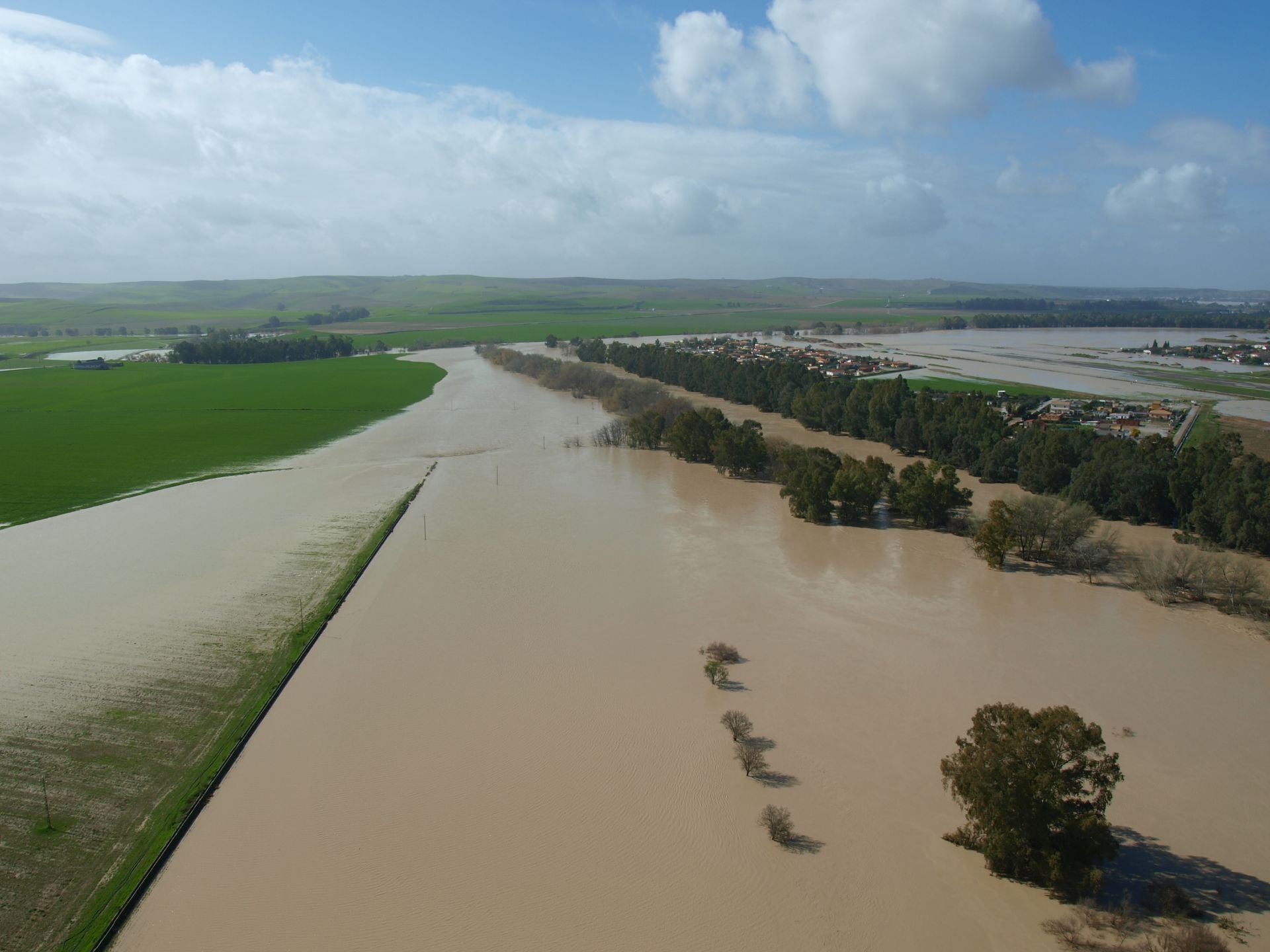 Las inundaciones de 2010 en Córdoba, a vista de pájaro