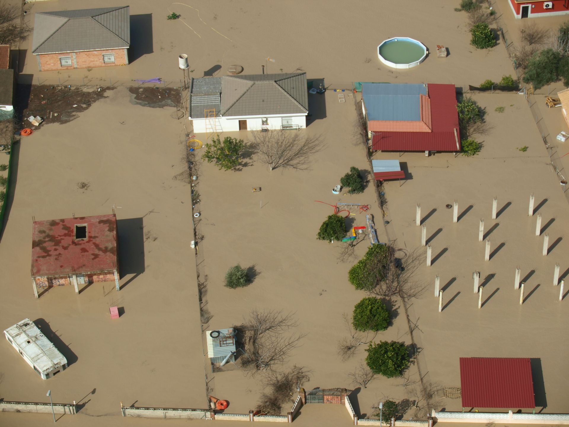 Las inundaciones de 2010 en Córdoba, a vista de pájaro