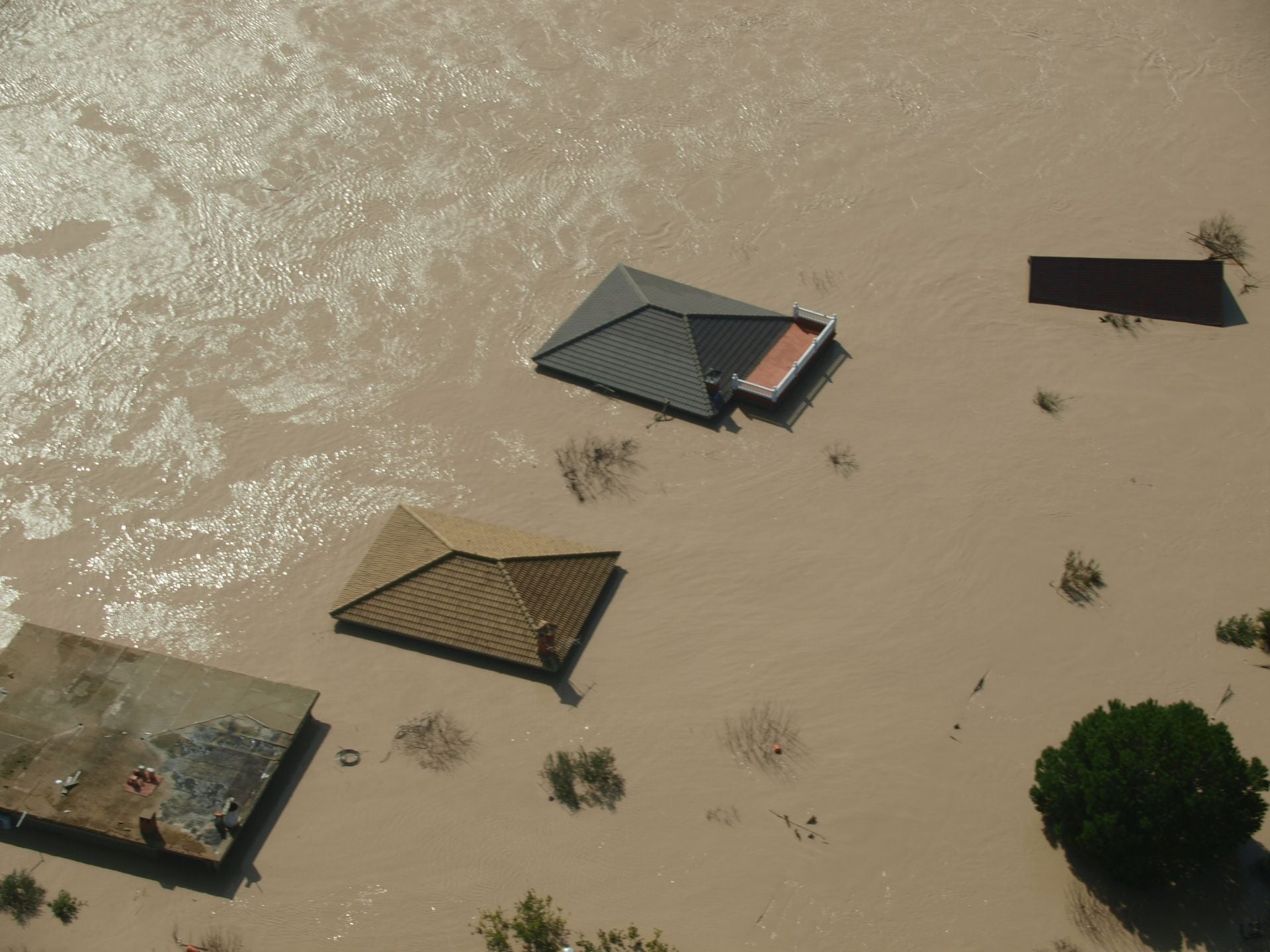 Las inundaciones de 2010 en Córdoba, a vista de pájaro