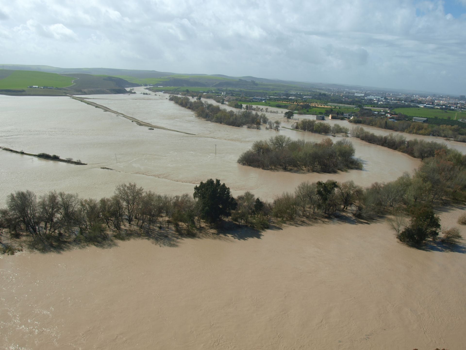 Las inundaciones de 2010 en Córdoba, a vista de pájaro