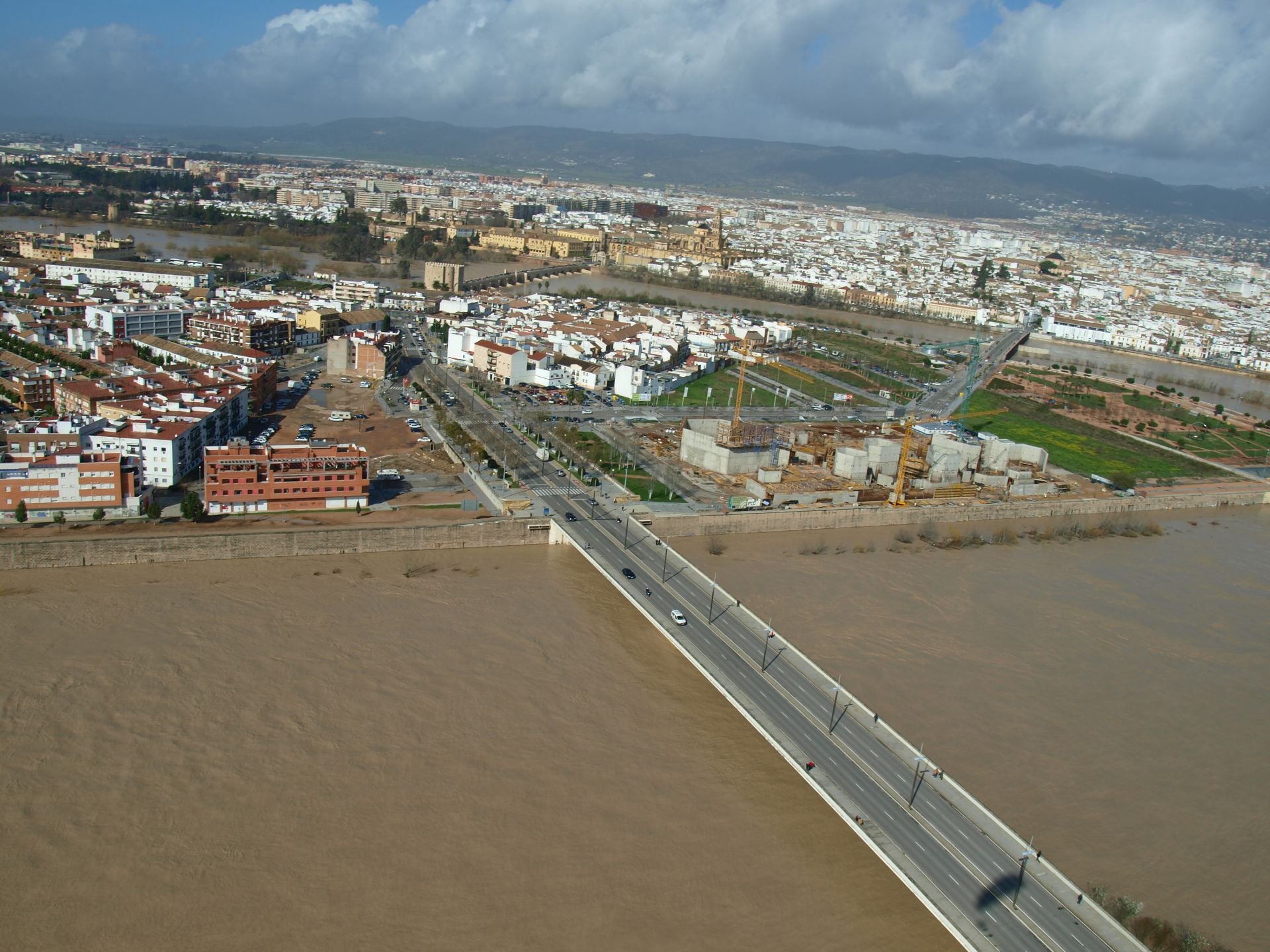 Las inundaciones de 2010 en Córdoba, a vista de pájaro