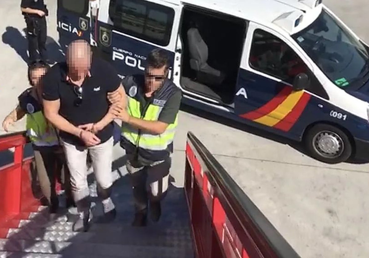 Detención del Capo Campuzano en septiembre de 2018