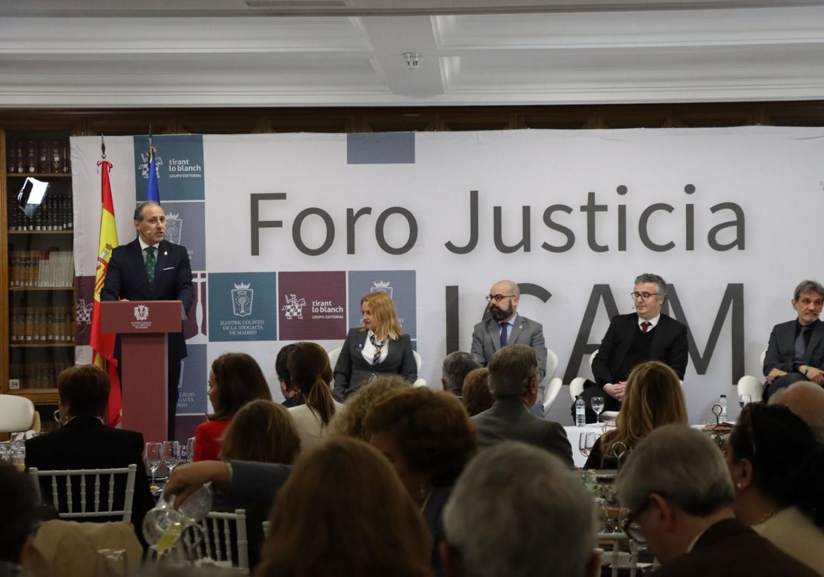 Foro de Justicia organizado en el Colegio de la Abogacía de Madrid