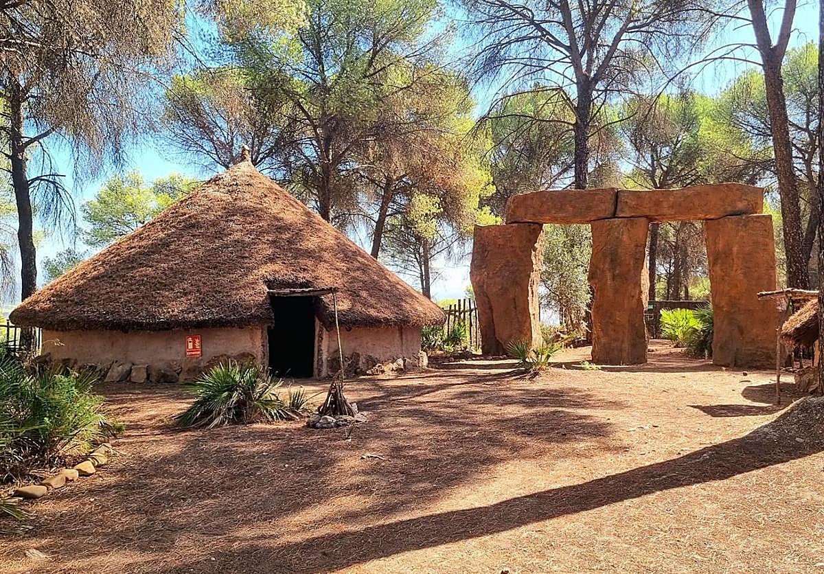 Entrada al parque prehistorico