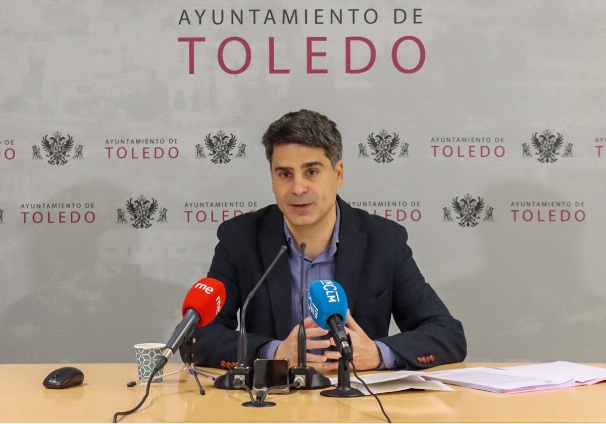 Juan José Alcalde, portavoz del equipo de gobierno de Toledo