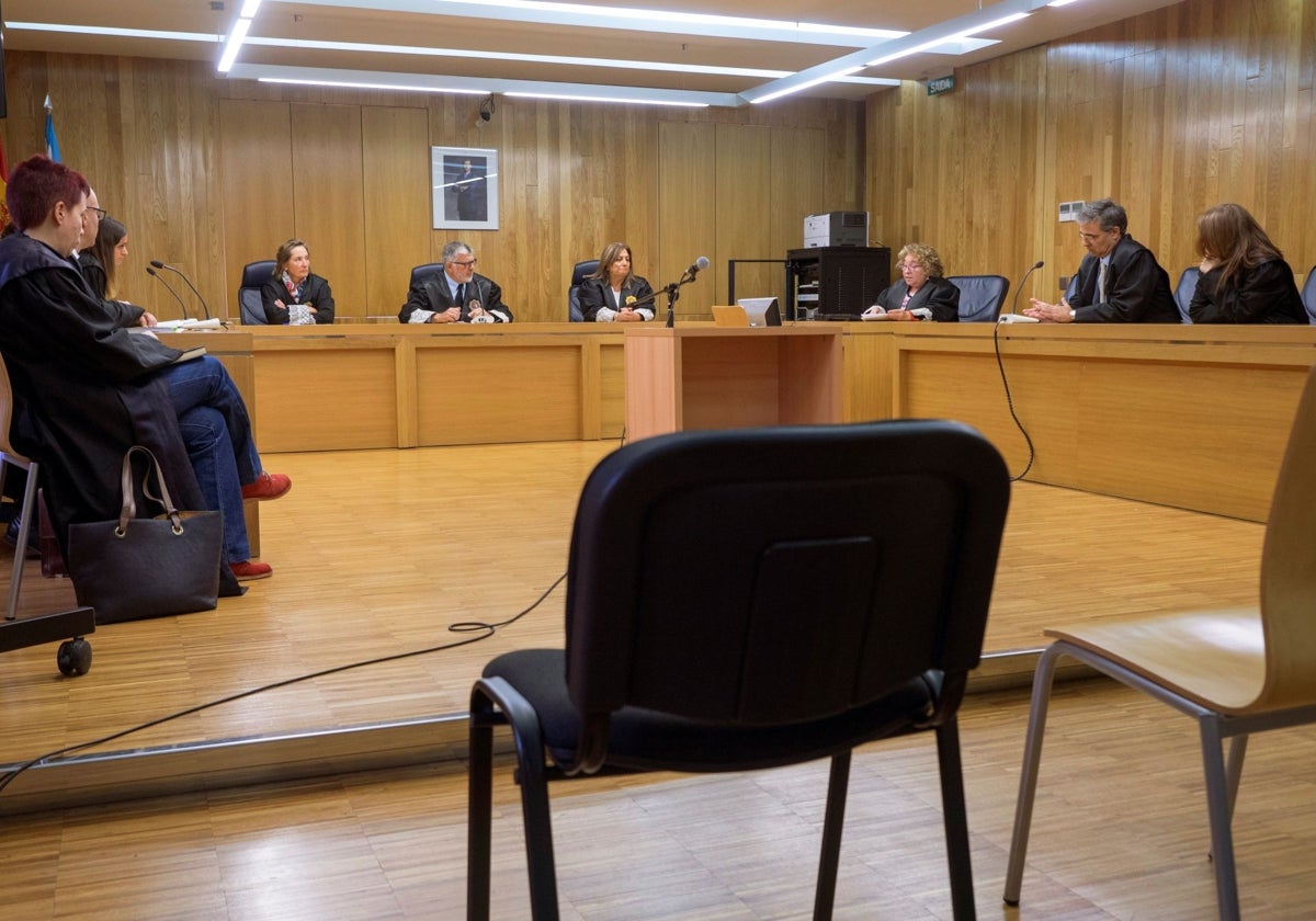 Imagen de archivo de un juicio celebrado en la Audiencia de Lugo