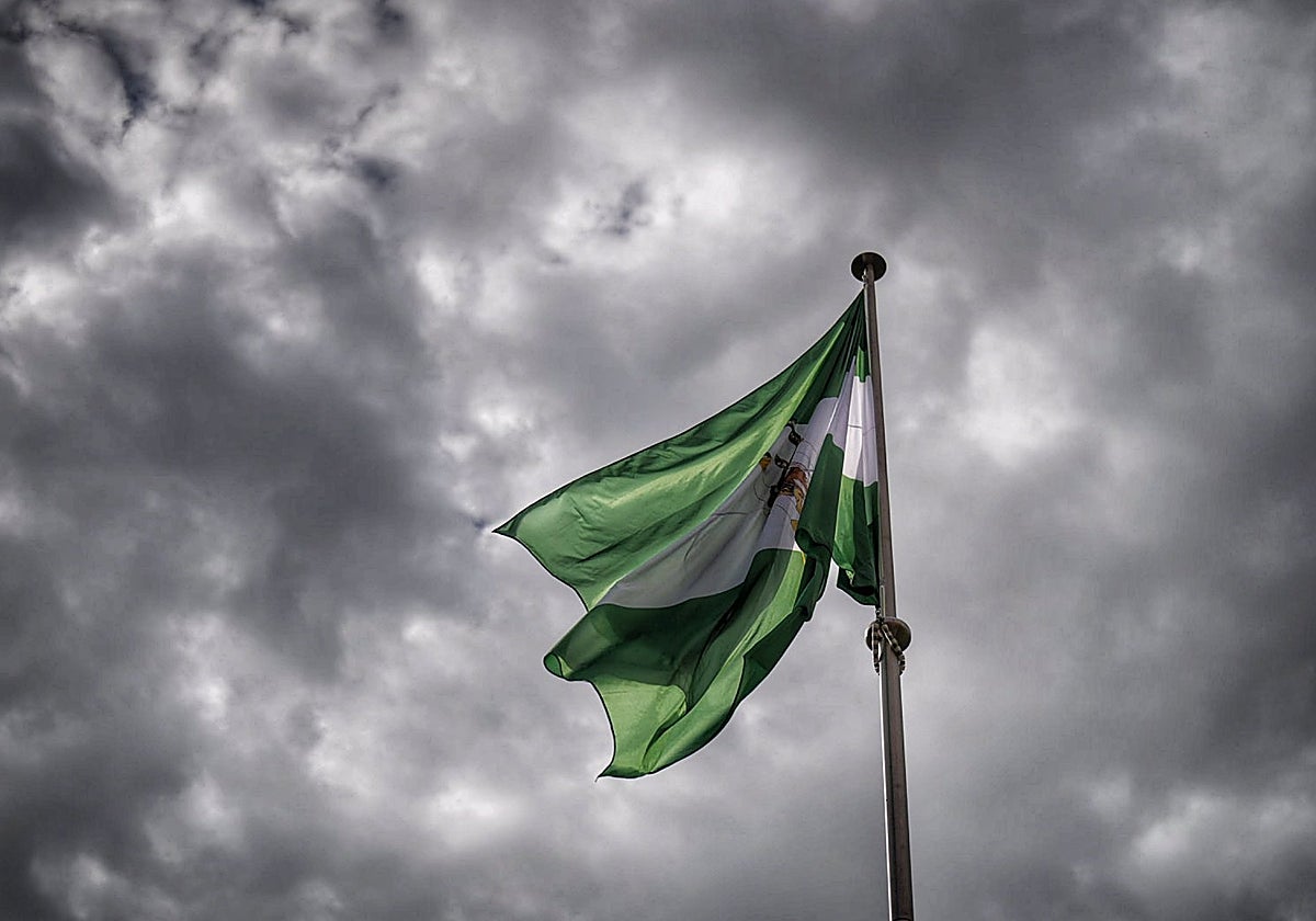 Imagen de la bandera de Andalucía