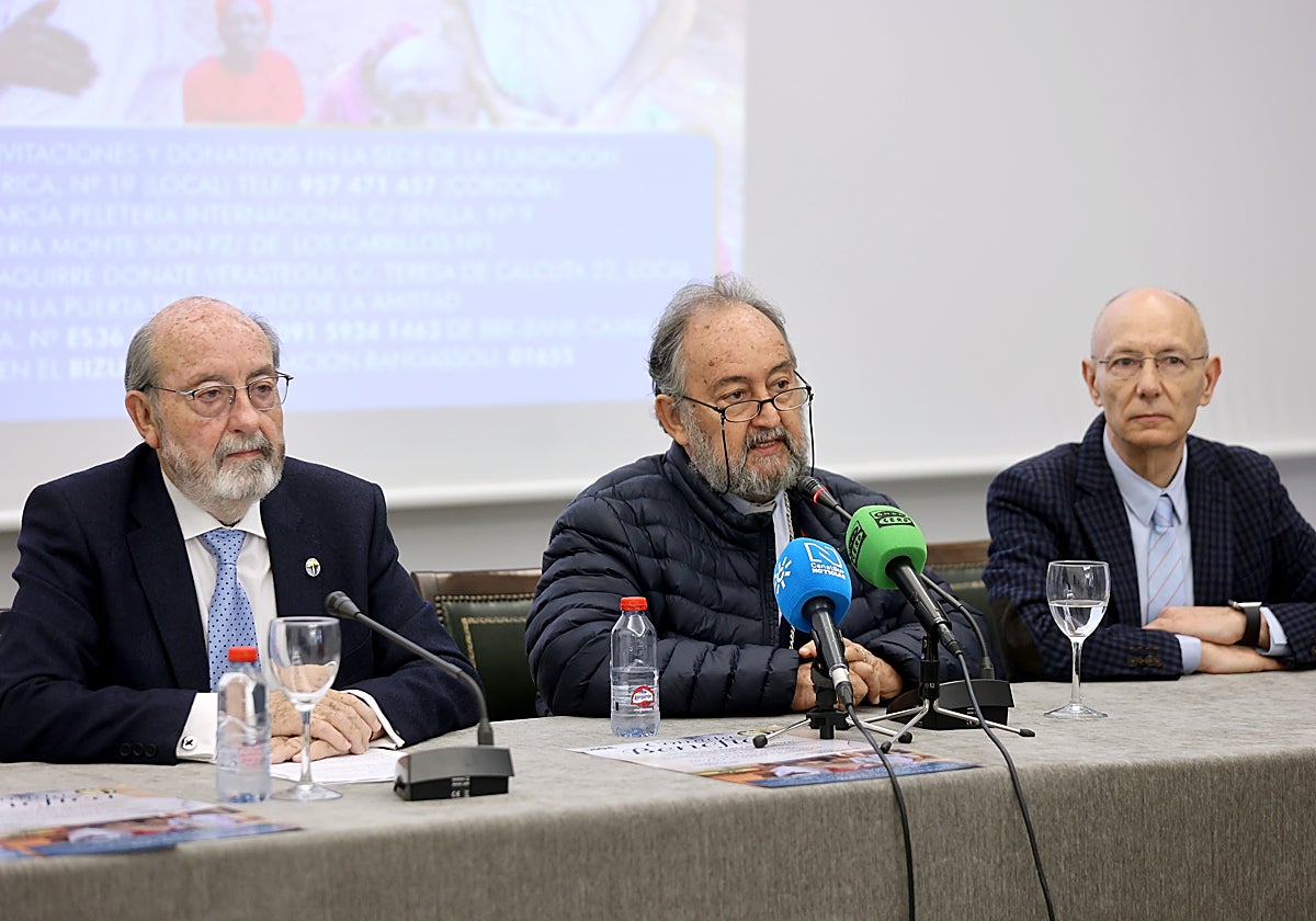 Monseñor Aguirre, este miércoles en el Real Círculo de la Amistad