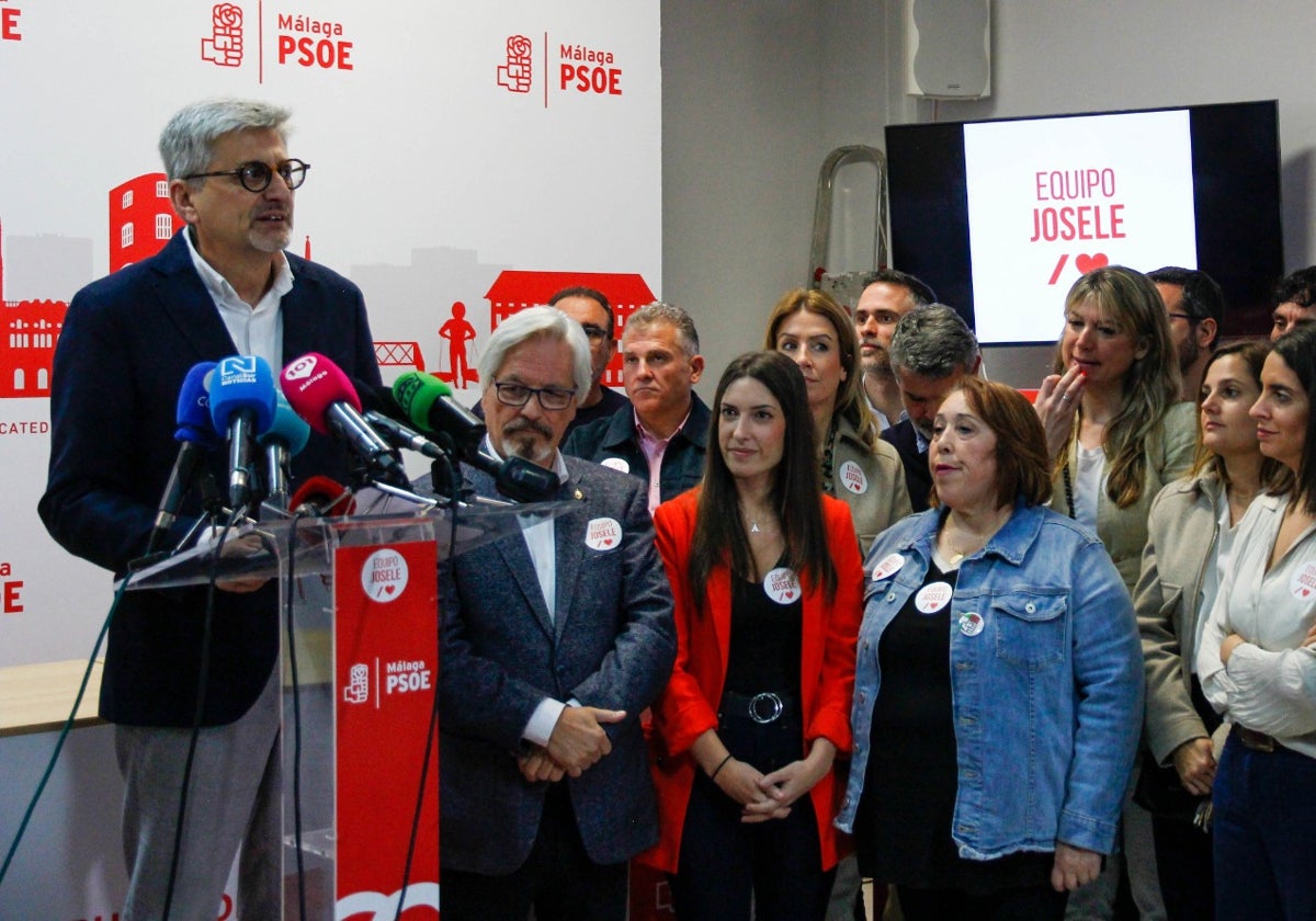 Imagen de Josele Aguilar, nuevo secretario general del PSOE de Málaga