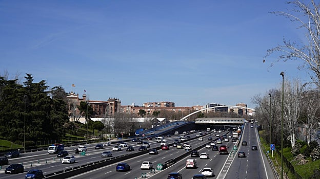 Imagen antes - El antes y el después de la zona al sur del puente de Ventas