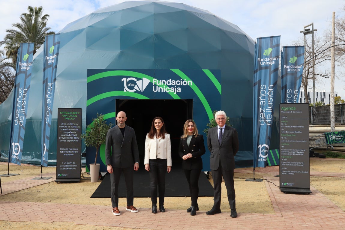 El espacio de Fundación Unicaja en Córdoba para celebrar sus diez años, en imágenes