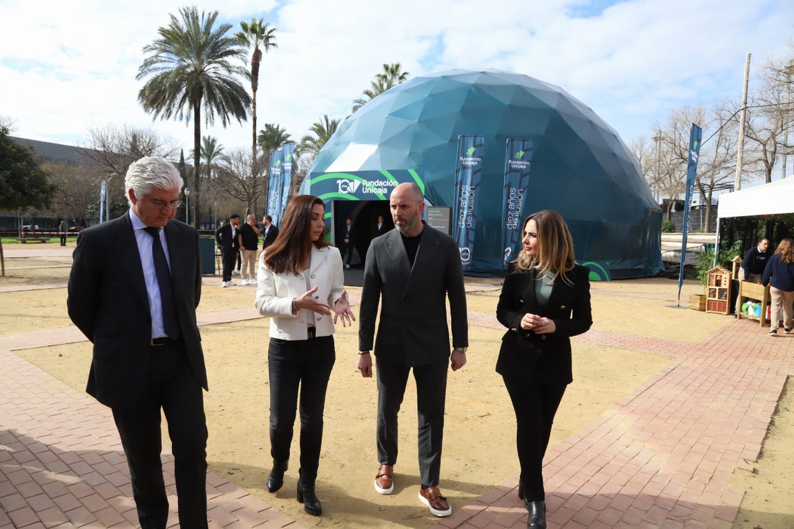 El espacio de Fundación Unicaja en Córdoba para celebrar sus diez años, en imágenes