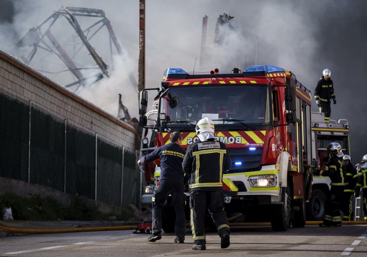 Una nave industrial de 8.000 metros cuadrados del polígono Cobo Calleja de Fuenlabrada