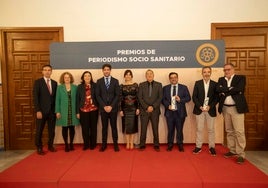 Periodistas, políticos y profesionales del ámbito sanitario se dan cita en los VIII Premios de Periodismo de la ADSCV