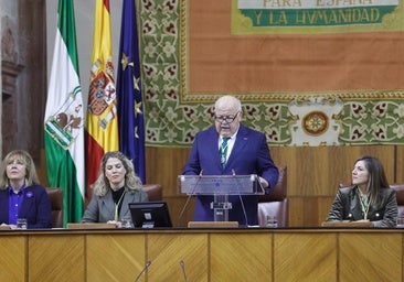 El presidente Parlamento pide diálogo entre administraciones sean de la formación política que sean