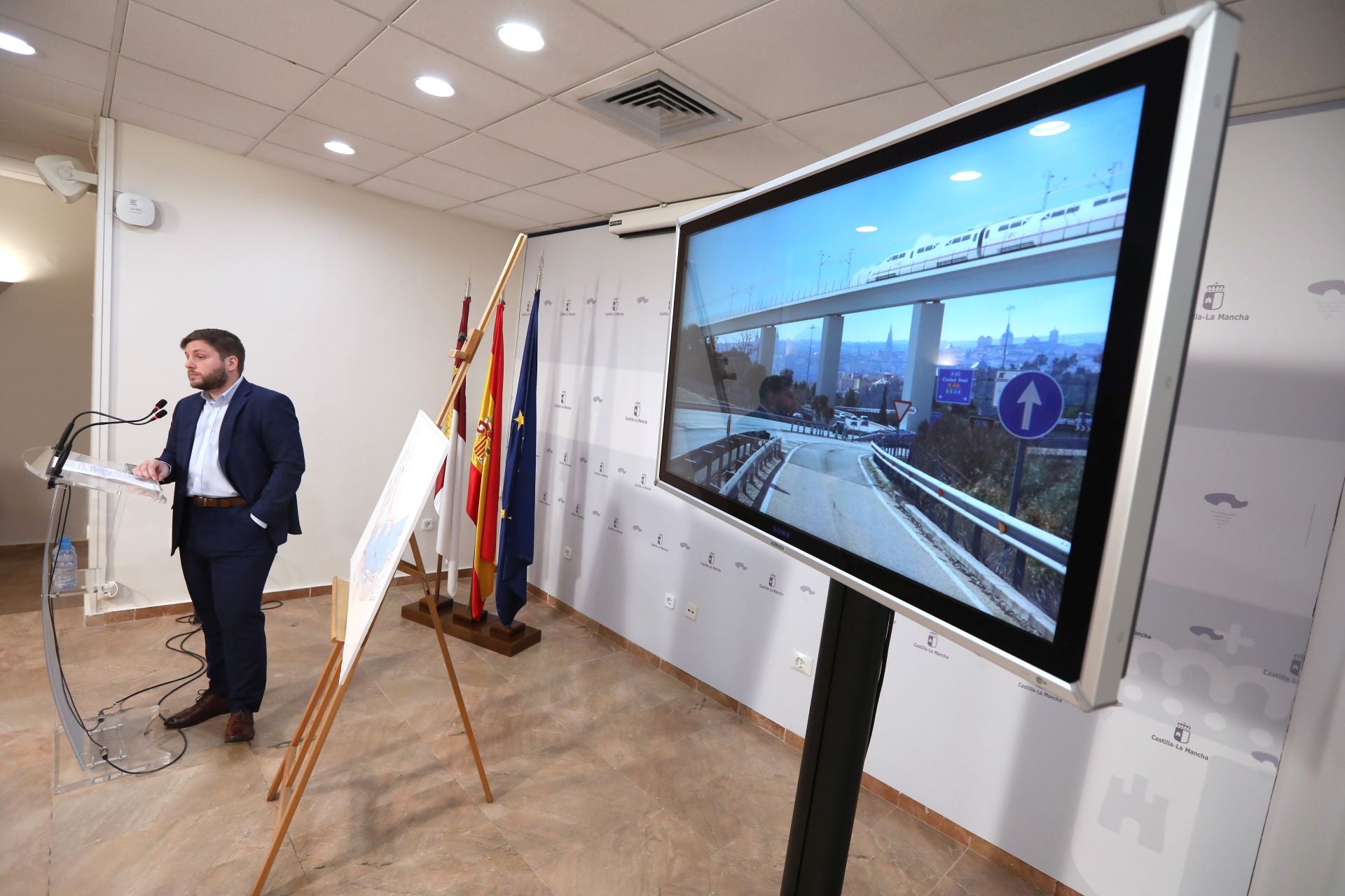 Imágenes del impacto visual del AVE sobre Toledo