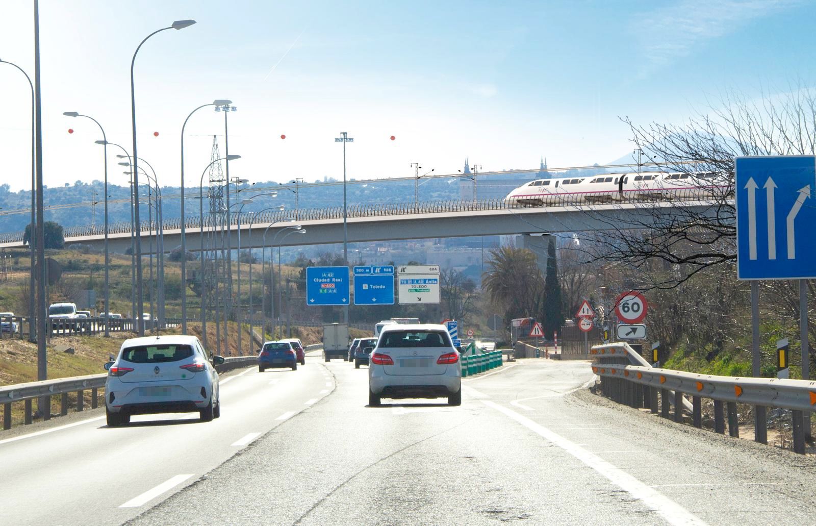 Imágenes del impacto visual del AVE sobre Toledo