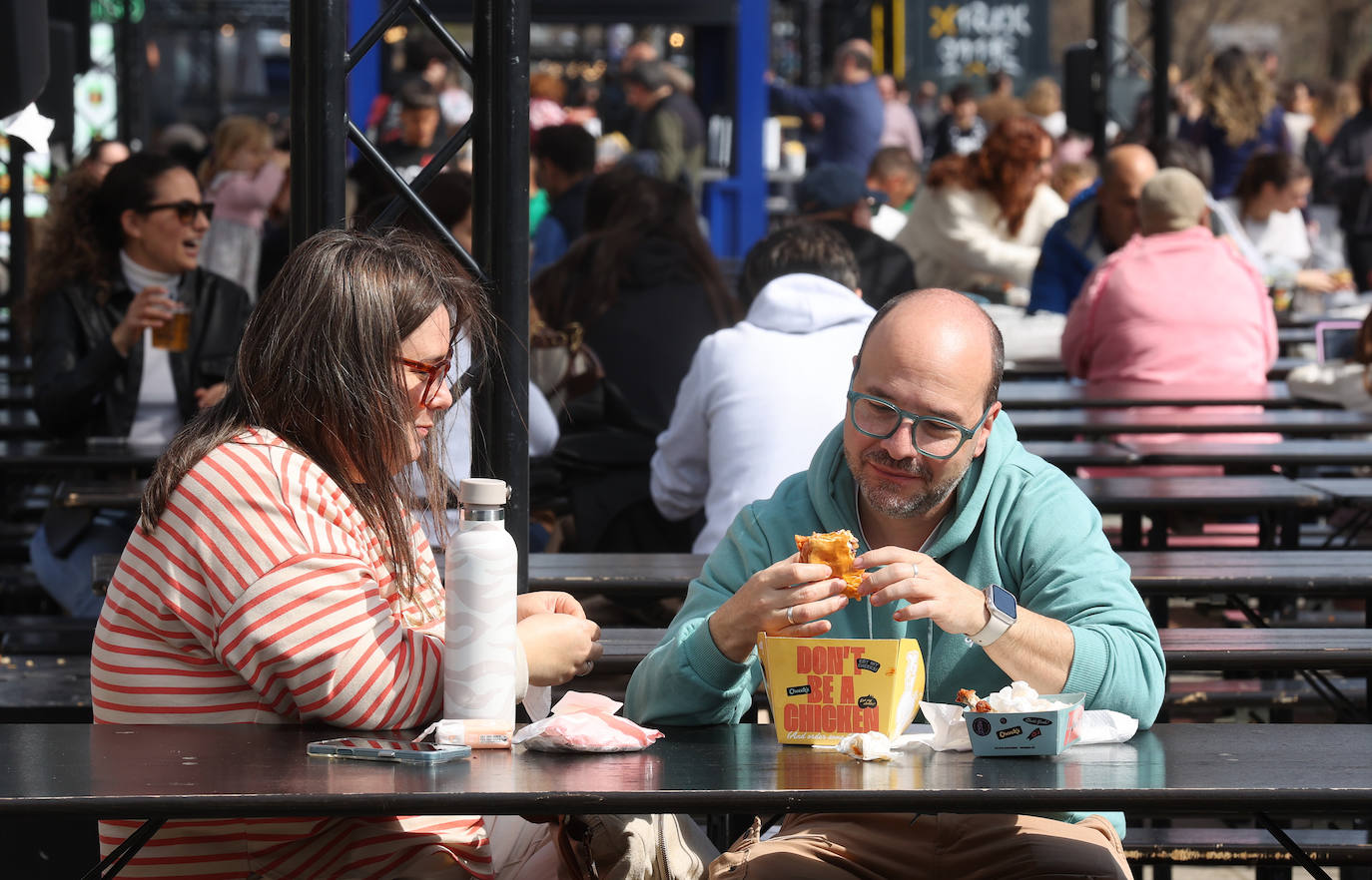La multitudinaria Champions Burger en Córdoba, en imágenes