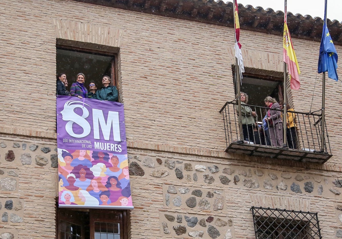 Fachada de la sede actual de la Delegación del Gobierno,en la plaza de San Vicente de Toledo
