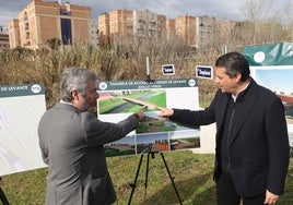 Empieza la obra de la pasarela peatonal que conectará el corazón del barrio de Fátima con el parque de Levante