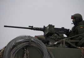 Militares españoles simulan con la OTAN un enfrentamiento en la frontera con Rusia
