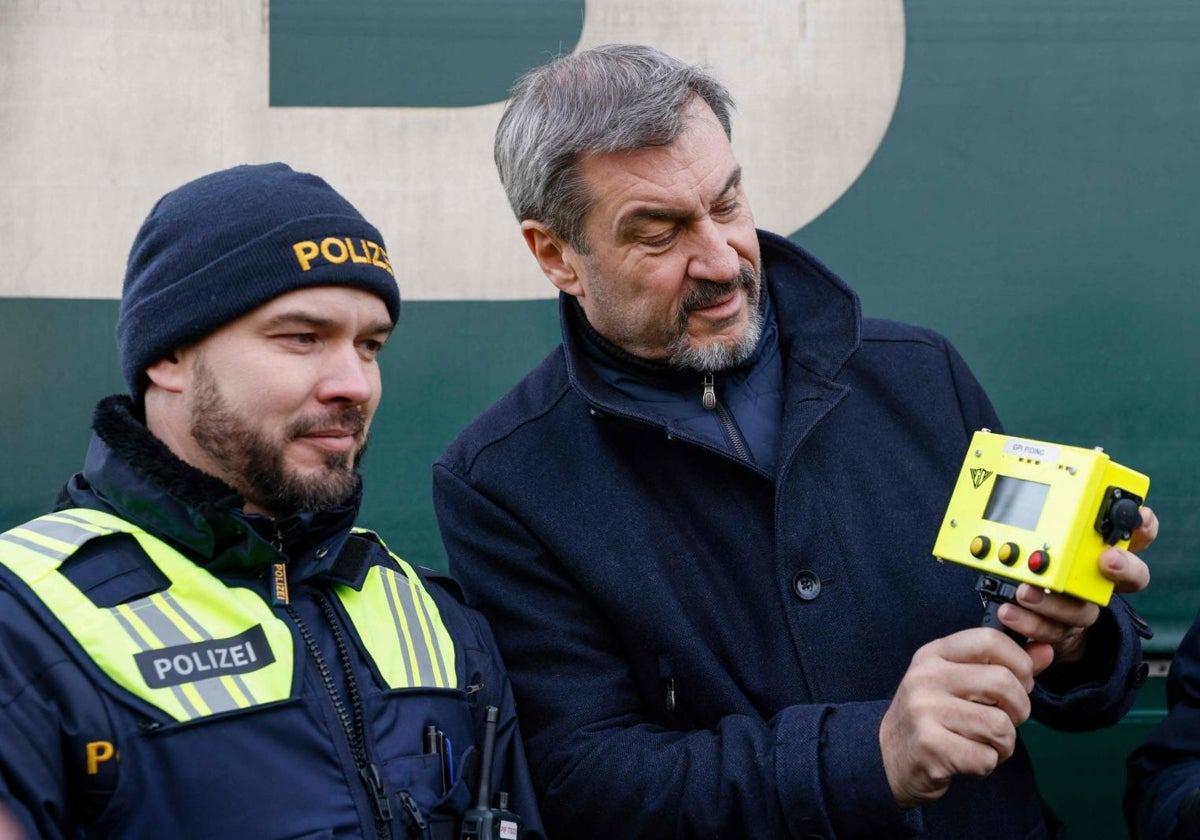 El ministro-presidente de Baviera, Markus Söder