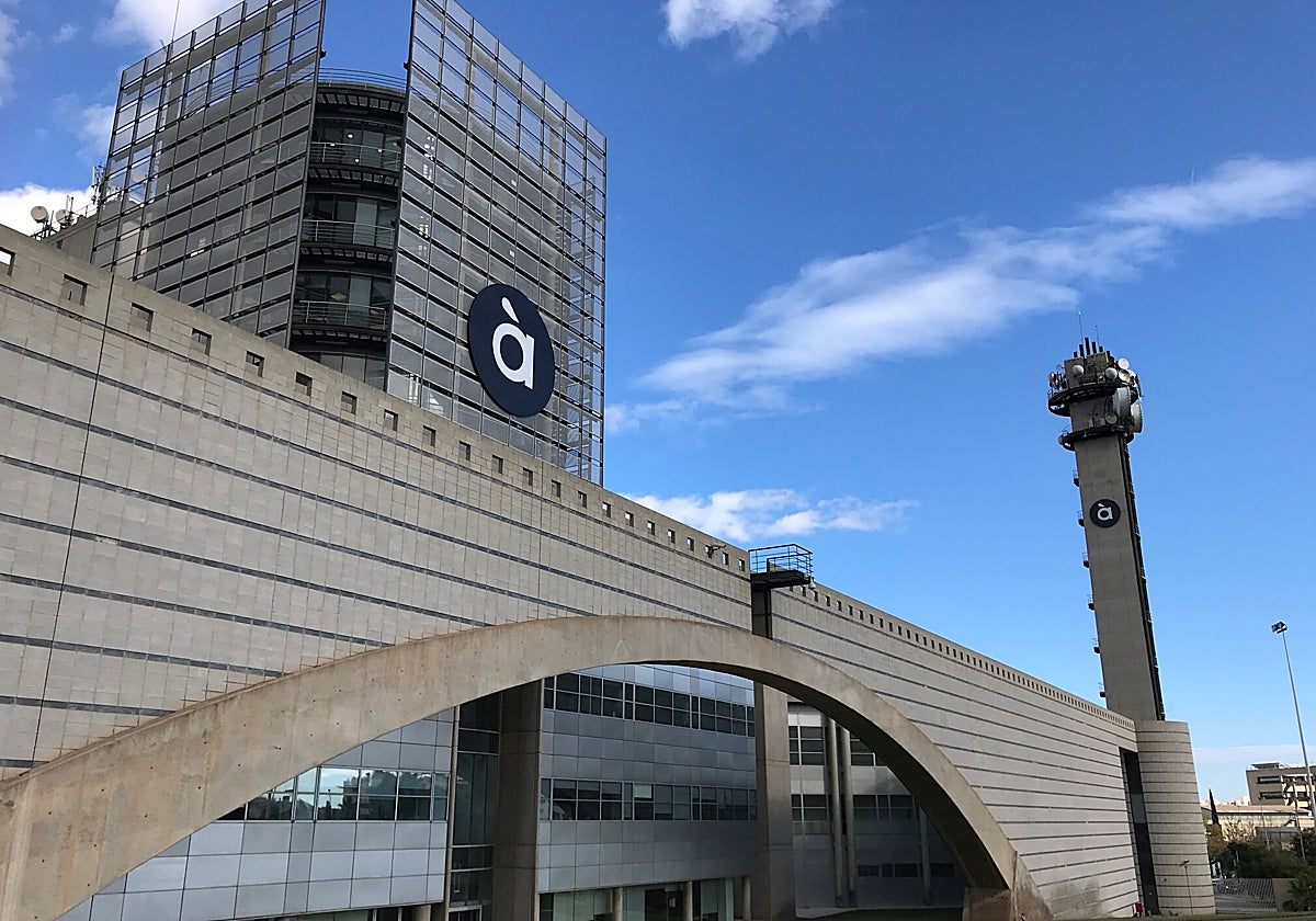 Imagen de archivo de la sede de la televisión autonómica À Punt