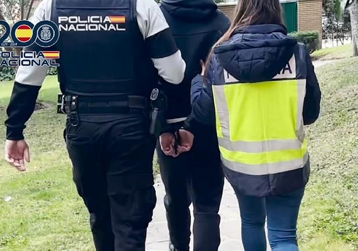 Imagen de archivo de una detención policial