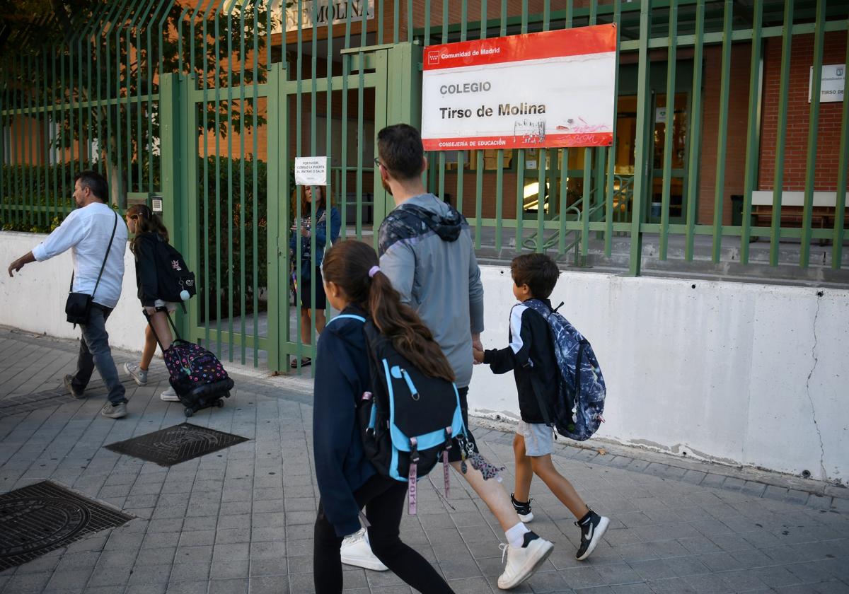 Comienza el plazo para solicitar plaza en los colegios de Madrid