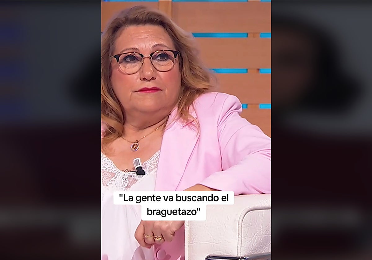 Una mujer habla claro con Juan y Medio sobre ligar en Internet: «Van buscando el braguetazo»