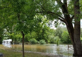 Piden precaución en Escalona y los pueblos de alrededor por la crecida del río Alberche