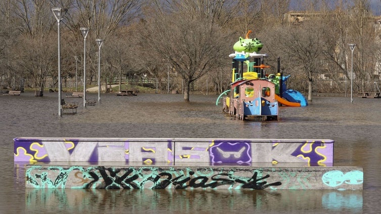 Ávila y Segovia se recuperan de los daños de la borrasca Jana