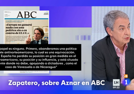 Zapatero, sobre la entrevista de Aznar en ABC: «España es un país muy respetado»