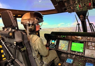Los pilotos del Ejército del Aire ya vuelan en el simulador del NH90