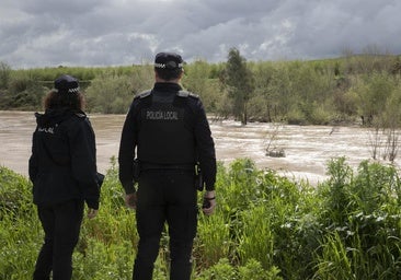 La tregua de lluvia deja una 'tensa calma' pese que el río sigue subiendo y los embalses no aminoran