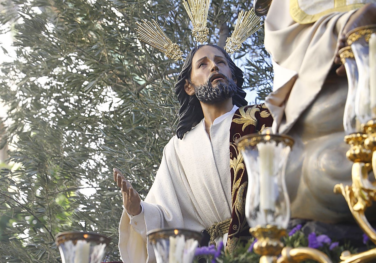El Señor del Huerto, con las potencias que ahora se han restaurado