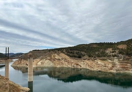 Los embalses de Granada se sitúan al 33,6%, seis puntos y 70 hectómetros más que hace justo un año