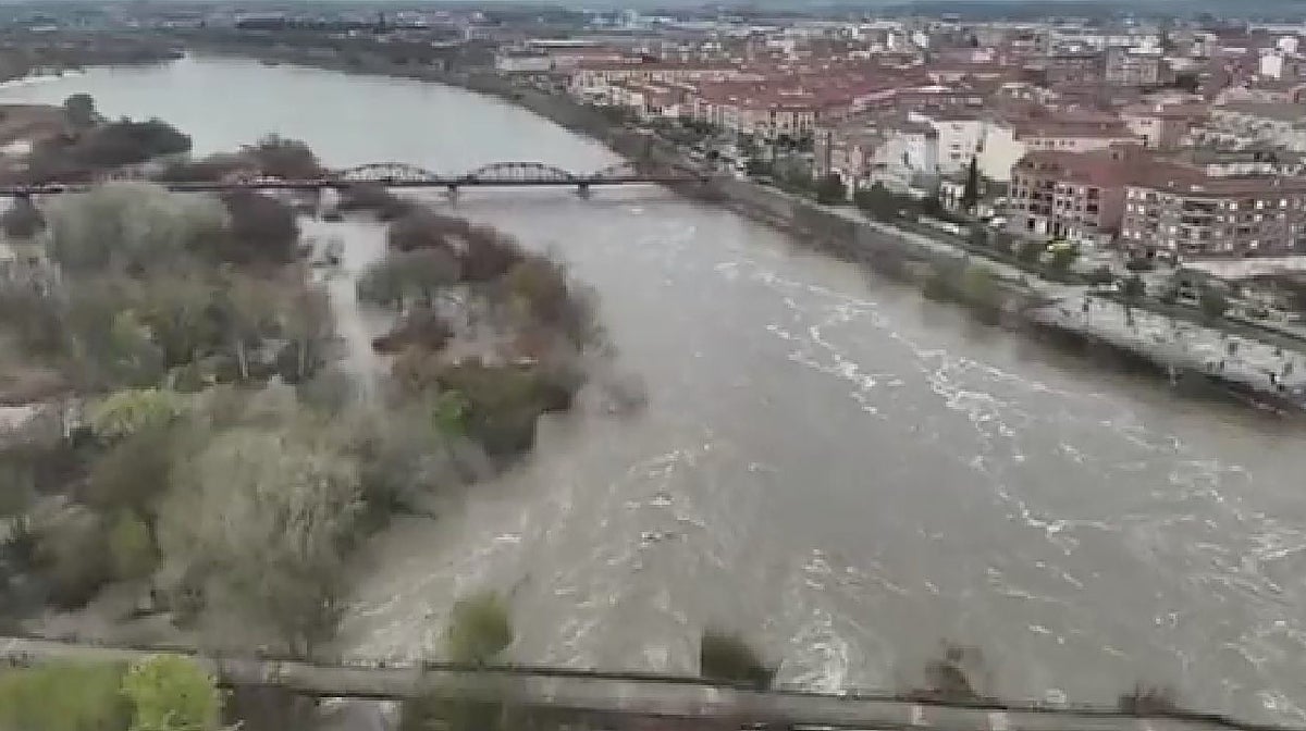 Estado actual del Tajo a su paso por Talavera