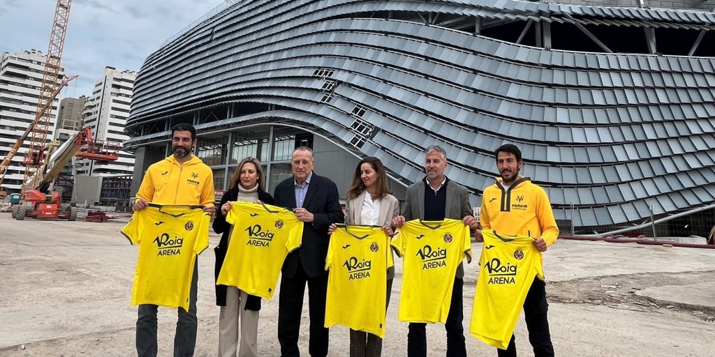 El Villarreal CF lucirá el logo del Roig Arena en su camiseta ante el Real Madrid CF