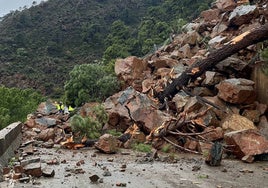 Las obras de la A-397, que une Ronda y la Costa del Sol, durarán seis meses