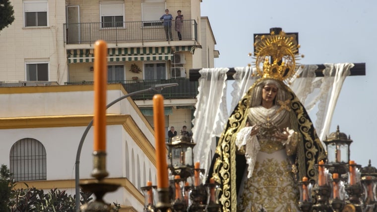 María Santísima en su Soledad, el Viernes Santo