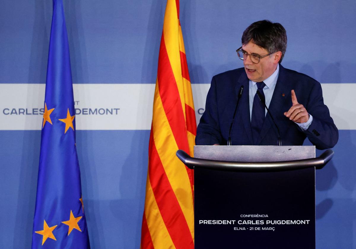 Carles Puigdemont, en una foto de archivo