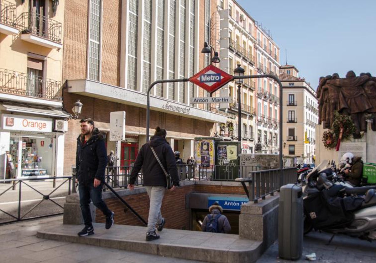 Boca de Metro donde ocurrieron los hechos