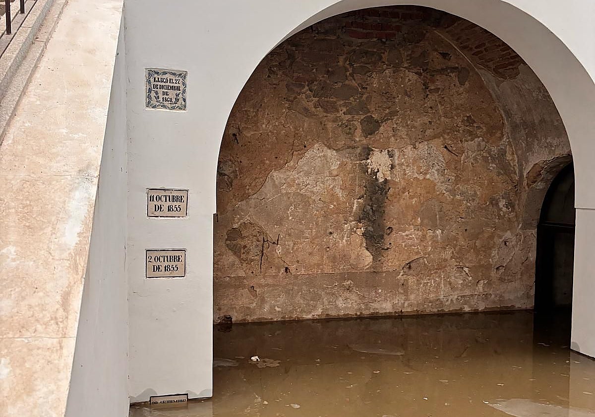 Sótano del edificio Sabatini