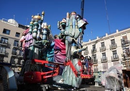 Ruta por las mejores fallas de Valencia: mapa de los monumentos de Sección Especial