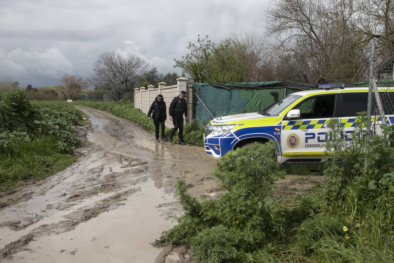 Inquietud y tensión en las parcelas más cercanas al río en Córdoba